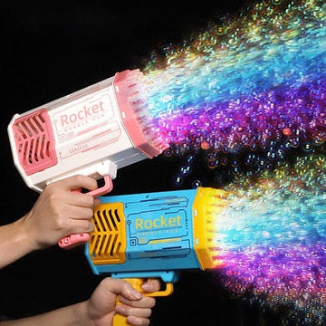69 Holes Rocket Bubble Machine