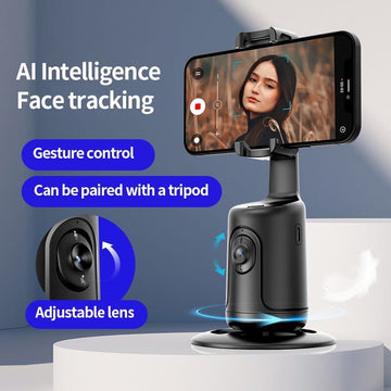 Automatic Rotating Mini Selfie Stick