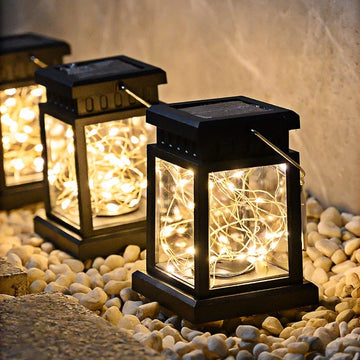 Hanging Portable Waterproof LED Solar Lantern