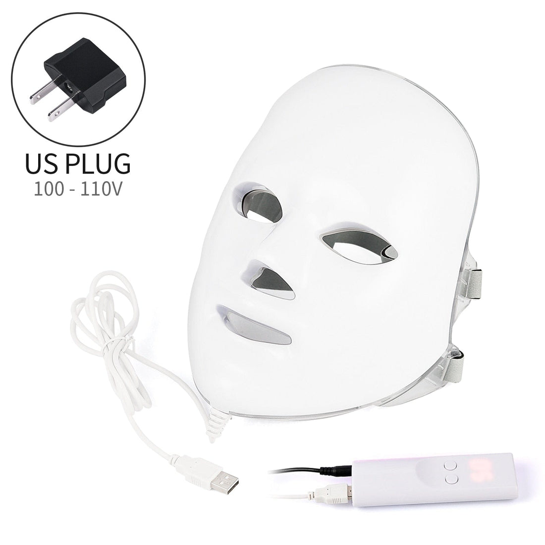 7 Colors LED Facial Therapy Mask