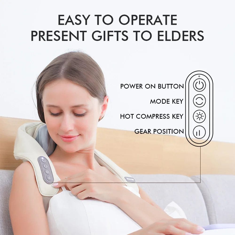 Wireless Electric Neck And back Massager